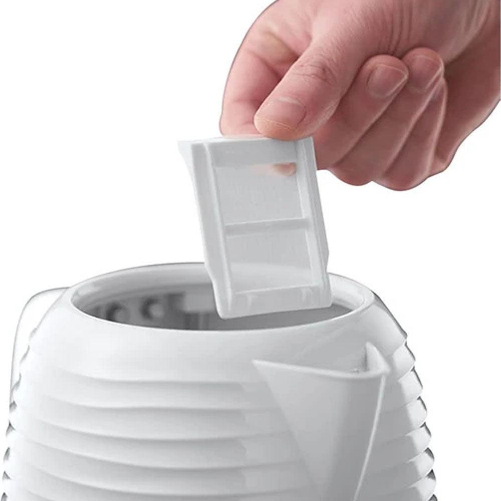 Russell Hobbs White 1.7L Electric Kettle - Rapid Boil, Perfect Pour, Anti-scale, Cord Storage, 3000W