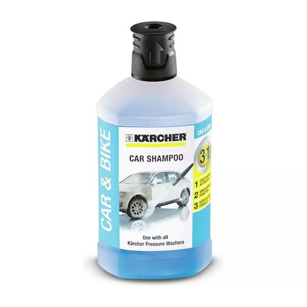 Karcher 3-in-1 Car Shampoo 1L - Clean, care & protect