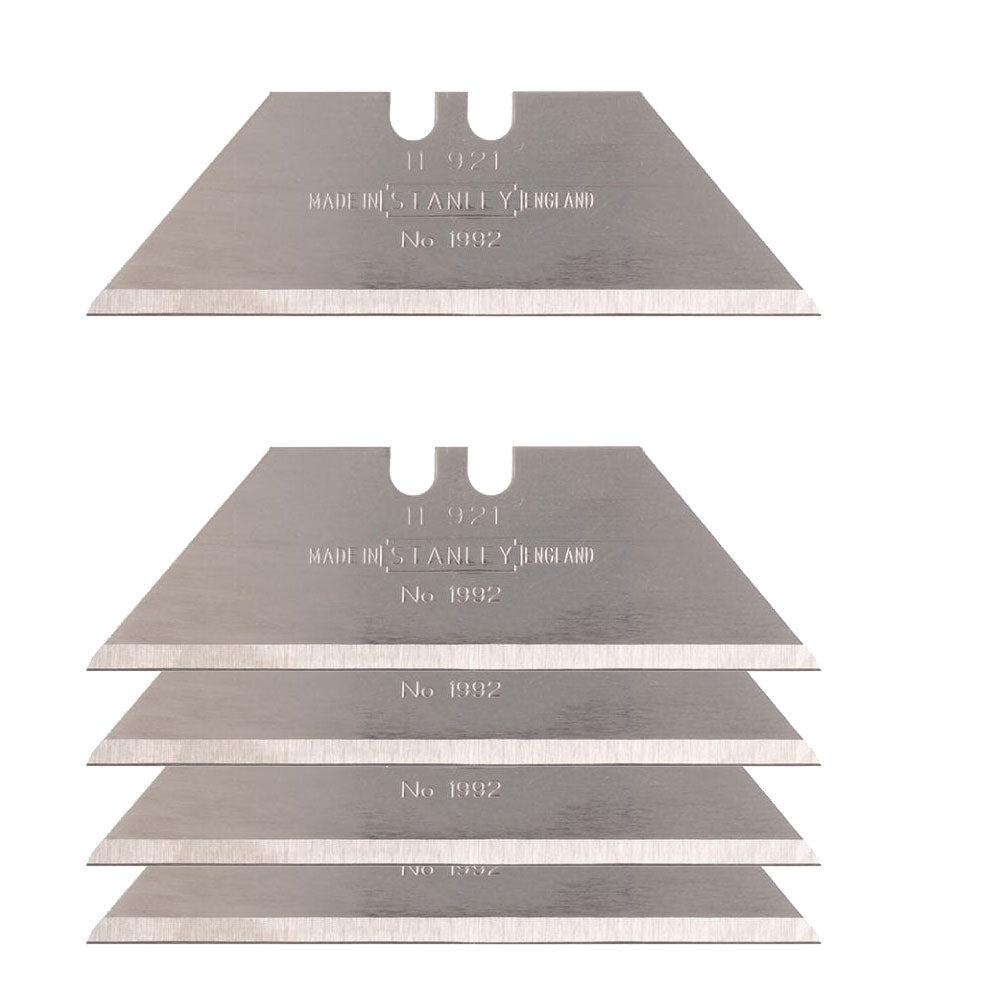 Stanley Blades Pack 5pk Steel Sharp Edge Triangle Shape Holes
