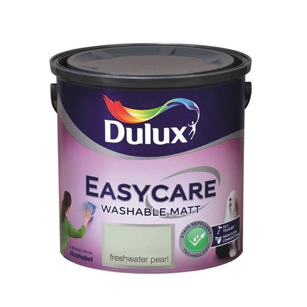 Dulux Easycare Washable Matt Freshwater Pearl Paint - Size 2.5 Litre