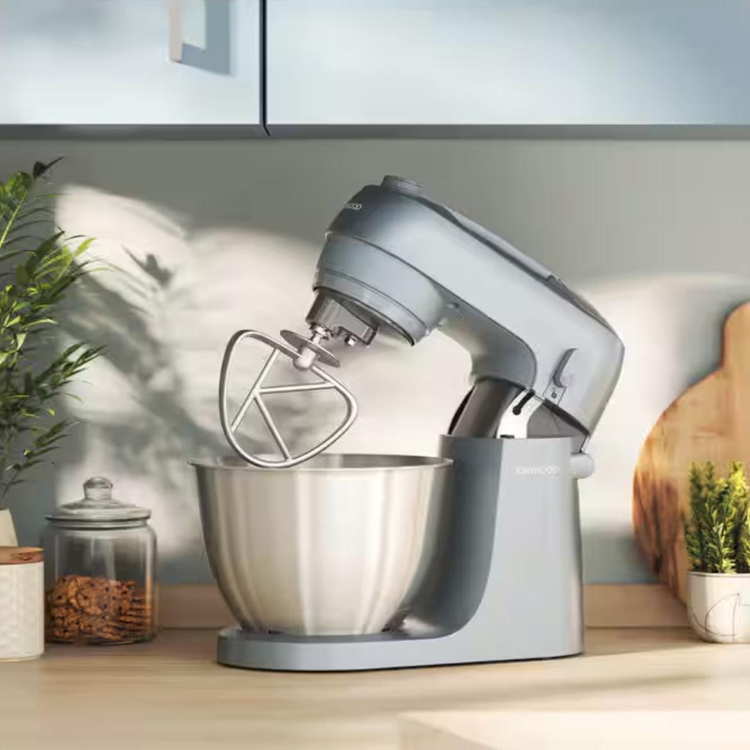 Kenwood Go Stand Mixer - Grey | Stainless Steel Bowl | 4L Bowl Capacity