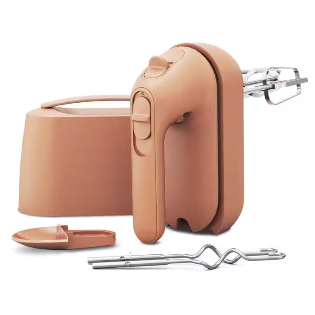 Kenwood QuickMix Go Hand Mixer Clay Red 5 Speeds 350W Beaters Cord Handle