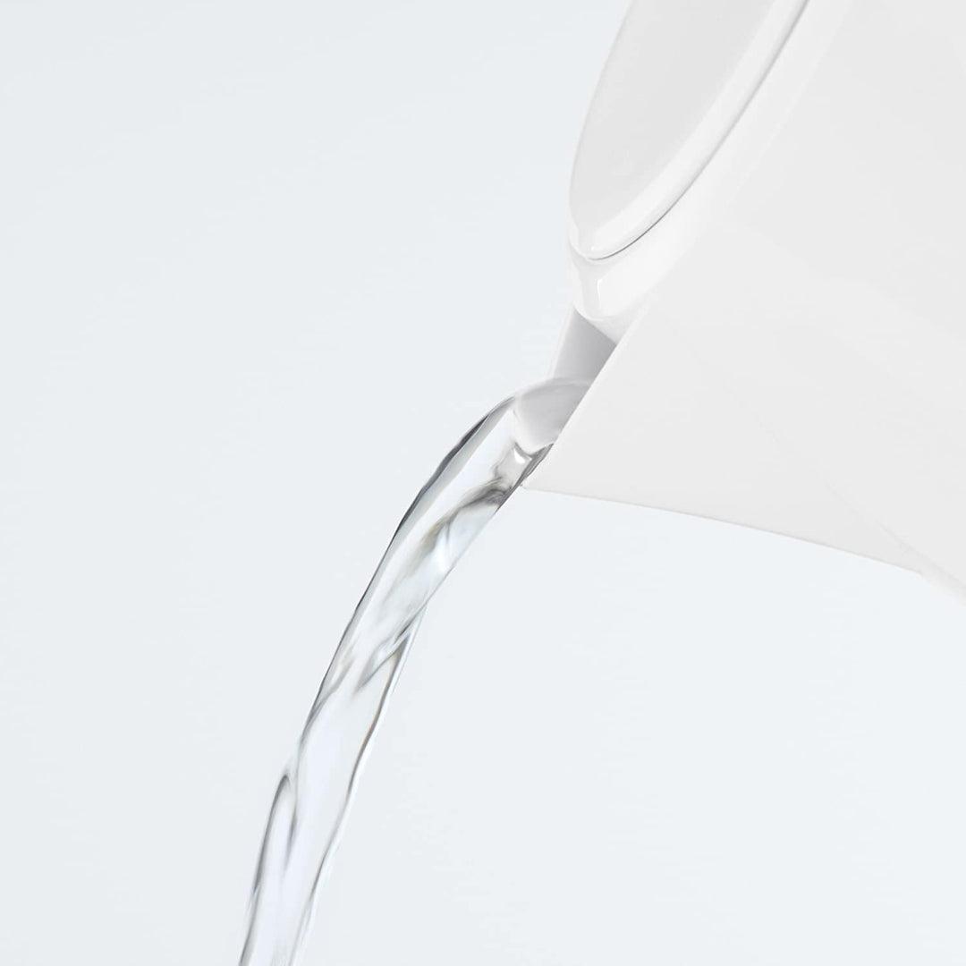 Russell Hobbs Honeycomb Kettle 1.7 Litre White - Honeycomb Design, Perfect Pour Spout, Illuminated Water Window