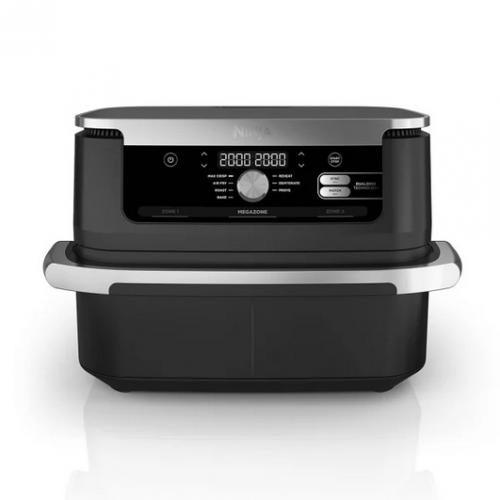 Ninja Foodi FlexDrawer 10.4L Air Fryer Black - 7 Functions, DualZone/MegaZone, Energy Efficient, Low Fat Cooking, Dishwasher Safe