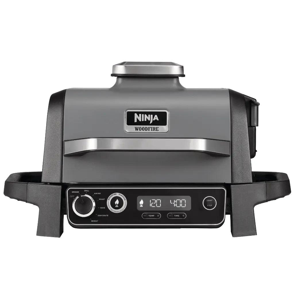 Ninja Woodfire Electric BBQ Grill & Smoker with Air Fry, Grill, Smoker, Woodfire Technology