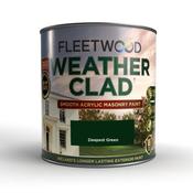 Fleetwood Weatherclad Masonry Paint 5 Litre - Tudor Brown | XWC50TU image
