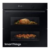 Samsung Series 5 Dual Cook Flex Electric Pyrolytic Smart Oven - Black | NV7B5750TAK/U4 image