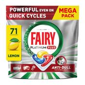 Fairy Platinum Plus Dishwasher Tablets 71 Capsules image