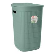 Domus Laundry Hamper Basket with Lid 50 Litre - Green Tea | 55470 image