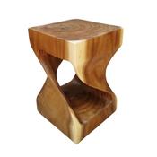 Lucky Ducks Twist Stool Bamboo Root | LD-AA-001