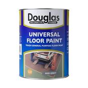 Douglas Universal Floor Paint 5 Litre - Mid Grey | DPJ5000G image