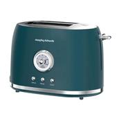Morphy Richards Boutique 2 Slice Toaster - Teal Green | 980601 image