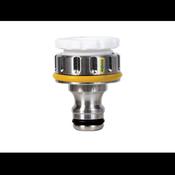 Hozelock 2041 Pro Metal Threaded Tap Connector 12.5-19mm (1/2-3/4in) | HOZ2041
