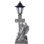 WGP Kneeling Angel with Solar Lamp Grave Ornament | 2138 image