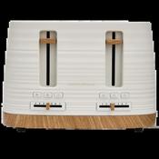 Morphy Richards Clay 4 Slice Toaster - White | 243102 image