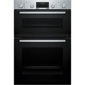 Bosch Series 6 Built In Electric Double Oven - Stainless Steel | MBA578BS7B image