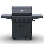 Sahara X450-S 4 Burner Gas BBQ - Black | X450S image