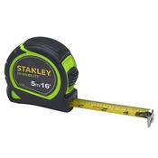 Stanley Hi-Viz Tylon Tape 5m/16ft (Width 25mm) | XMS23TAPE5 image