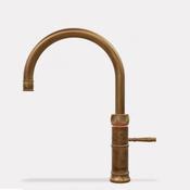 Quooker PRO3 Classic Fusion Round Boiling Water Tap - Patinated Brass | CFNRPTB