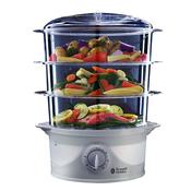 RUSSELL HOBBS 3 TIER food STEAMER WHITE | 21140 image