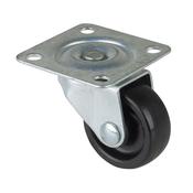 DS Furniture Castor Wheel 30mm Swivel 30kg - Black | CAS103