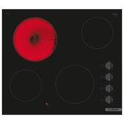 Bosch Serie 2 60CM 4 Zone Electric Ceramic Hob - Black | PKE611CA3E image