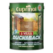 Cuprinol Ducksback Shed &amp; Fence Paint 5 Litre - Autumn Gold | 5111363