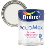 Dulux Aquamax Wood and Metal Primer and Undercoat 5 Litre - White | 5775642 image