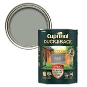 Cuprinol Ducksback Shed &amp; Fence Paint 5 Litre - Dusted Aloe | 5701418 image