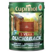 Cuprinol Ducksback Shed &amp; Fence Paint 5 Litre - Ruch Cedar | 5092436