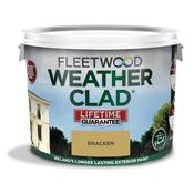 Fleetwood Weatherclad Masonry Paint 10 Litre - Bracken | XWC10BK image