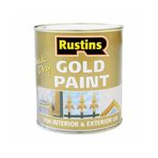 Rustins Quick Dry Gold Paint - 100ml | R800123