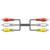 AV Link 3 RCA to 3 RCA Lead 3 Metre | 112074