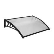 Blackspur Over Door Canopy 120cm  x 80cm - Black
