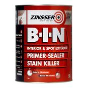 Zinsser B-I-N BIN Primer Sealer 5 Litre - White | ZN610153