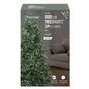 Premier 1000 Multi-Action Treebright Christmas Lights with Timer - White | LV162179W image