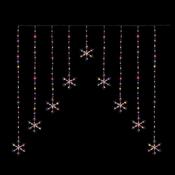 Premier 267 LED Flexibrights Snowflake Curtain Light 1.2m x 1.2m - Rainbow | LV24368RBW image