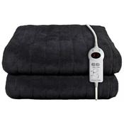 Russell Hobbs Heated Electric Throw Sherpa Microfleece (180 x 130cm) - Black | RHHT1004BLA image