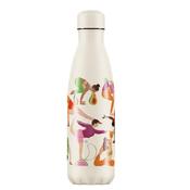 Chillys Water Drinking Bottle 500ml - Art Bodil Jane Fruity Flex | B500ARTBJ image