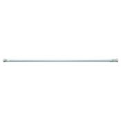 Blue Canyon Extending Shower Rail 140cm - 260cm - White | BCBA1001WH image