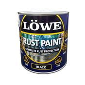 Lowe 500ml Rust and Metal Paint - Black | LRBL0075