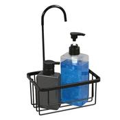 Tema Single Hook Wire Basket Caddy for Shower - Black | TWWHSCB image