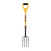 True Temper Border Fork D Grip Wooden Handle | TTW-BF