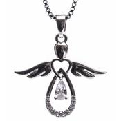 Newgrange Living Guardian Angel Pendant - Silver | 600307