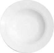 Solar White 9" Rim Soup Bowl Plate | DE7011