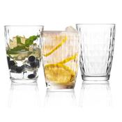 Steelex Diamond 40cl Hiball Glasses Set of 3 | GX8008 image