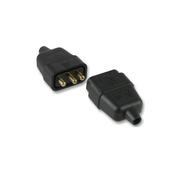 Powermaster 3 Pin Rubber Cable Connector | 1738-02