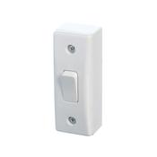 Powermaster 1 Gang Single Architrave Switch with Box | 1798-28