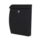 De Vielle Abs Plastic All Weather Post Box Letter Box - Black | DEV965863 image
