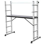 Proplus Aluminium Mini Scaffold Tower &amp; Platform Ladder | PPS966129